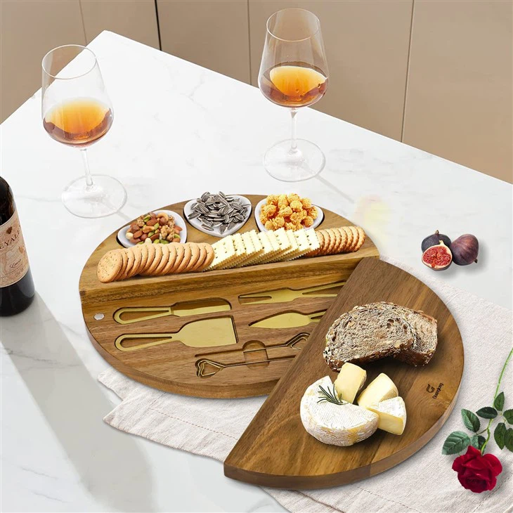 Acacia Wood Charcuterie Board Set Acacia Wood Charcuterie Board Set