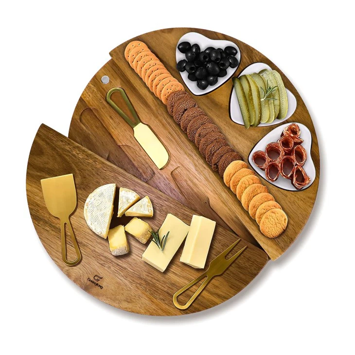 Acacia Wood Charcuterie Board Set Acacia Wood Charcuterie Board Set
